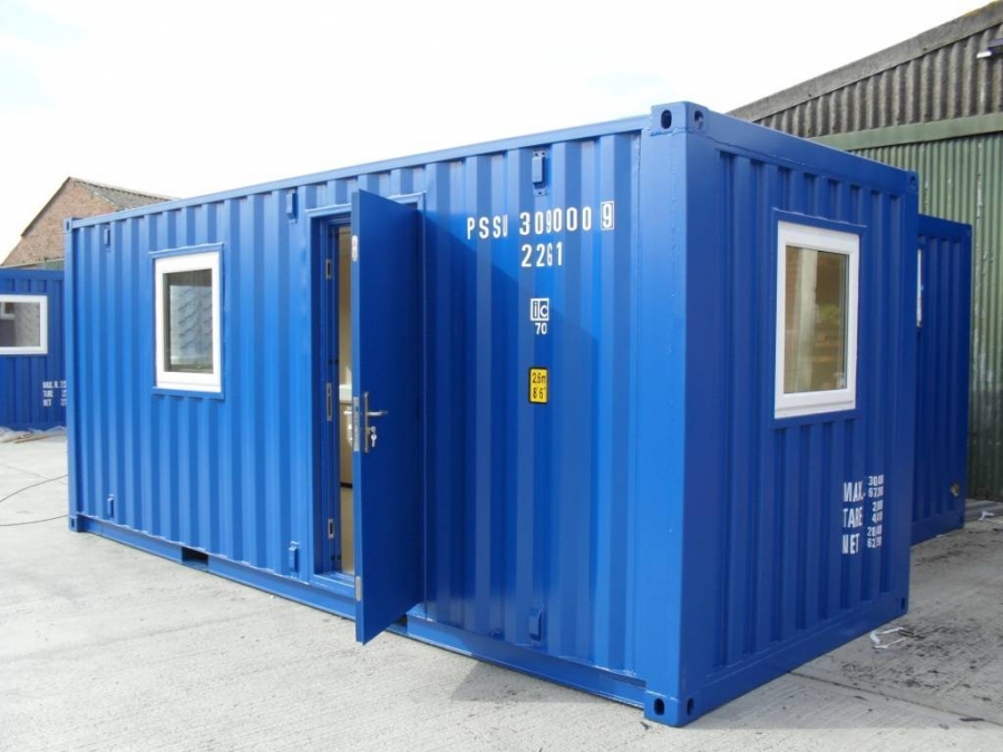 Container 20 feet văn phòng ốp panel 2 lớp