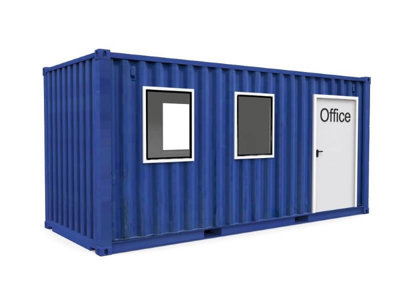 Container 20 feet làm phòng giao nhận